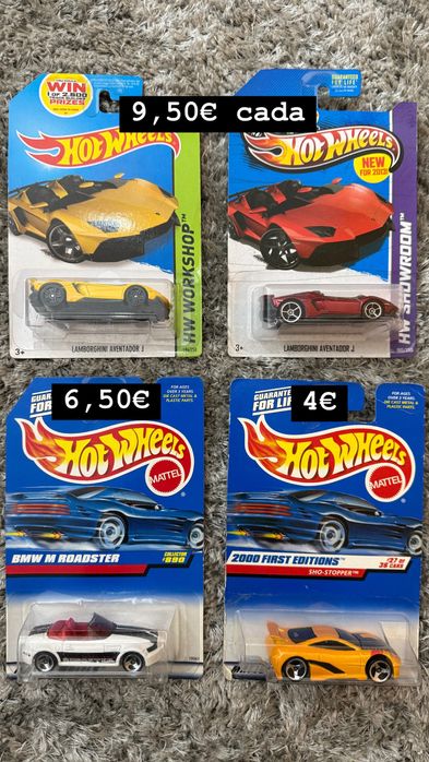Hot Wheels - carrinhos