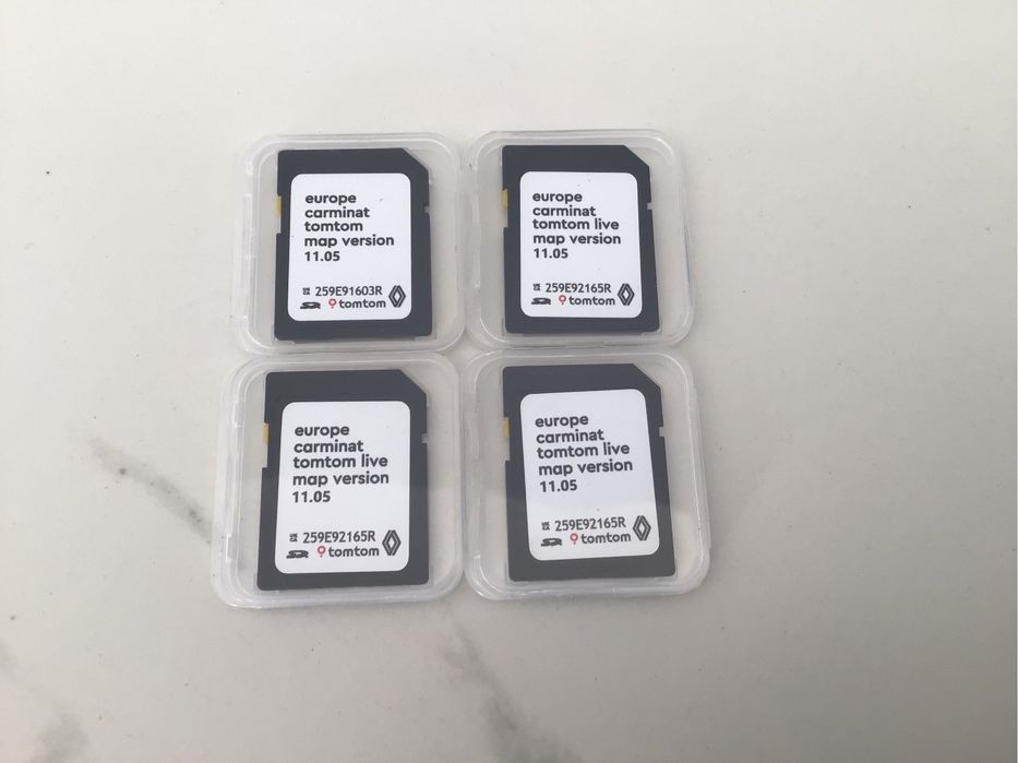 Cartão SD Renault Europa 2026 GPS 100% funciona