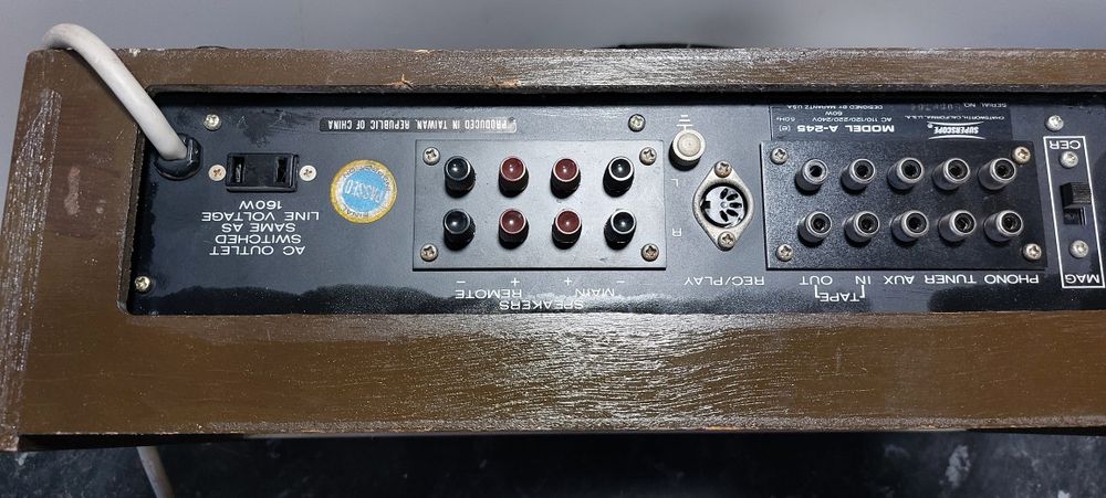 Amplificador Superscope A-425