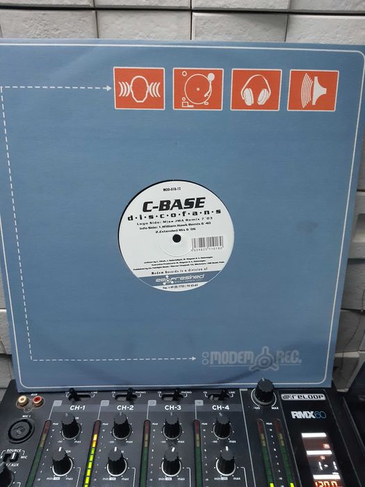 płyta winylowa maxi C-Base – Discofans Hard Trance (Miss JMA Remix)