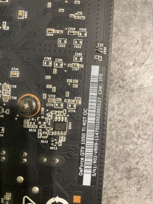 Karta Graficzna GeForce GTX 1050 Ti 4GT OC