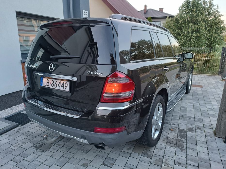Mercedes GL420cdi 2007r Polski salon,pakiet offroad, hak 3,5tony