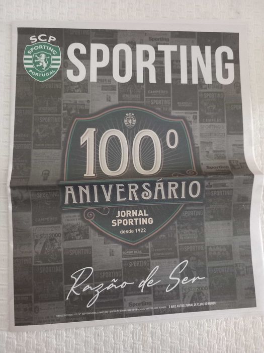 Jornal do Sporting do 100º Aniversário