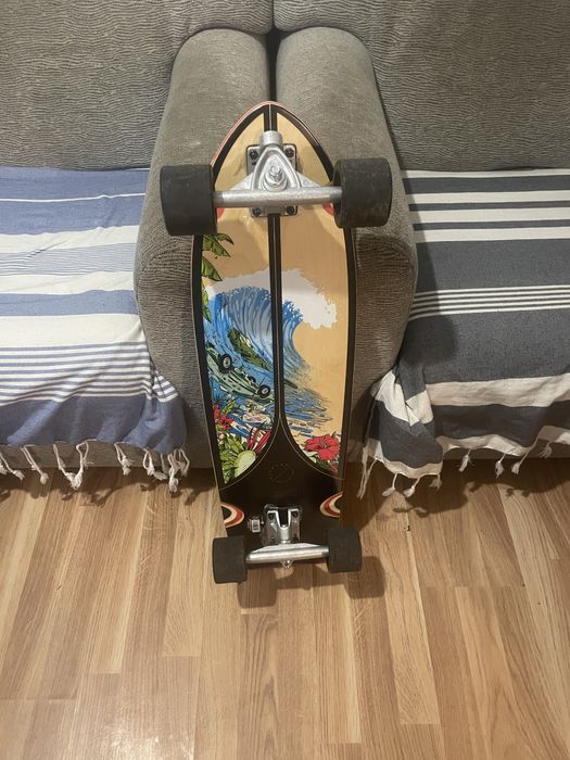 Skate Longboard fish, novo