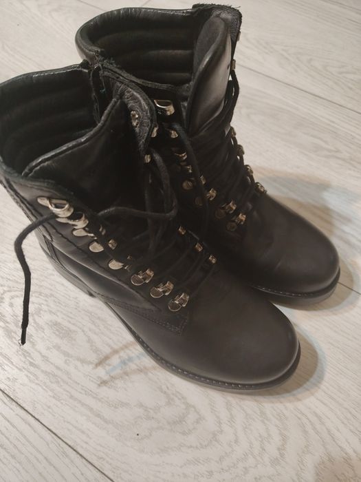 Wojas botki skórzane rozmiar 37