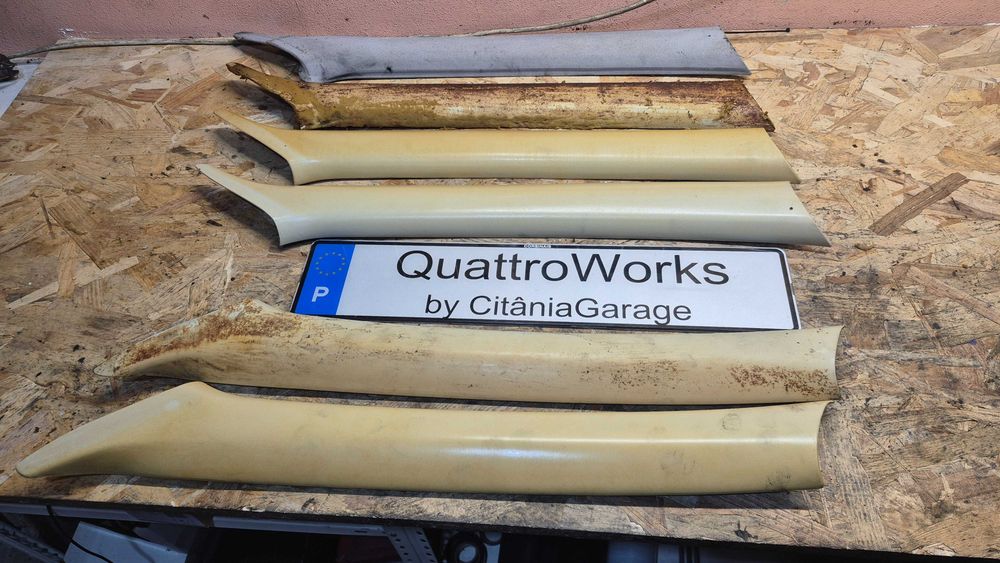 Pilares A Para-Brisas Originais Prontos a Estofar Audi A4 B5 8D 1994 a 2001