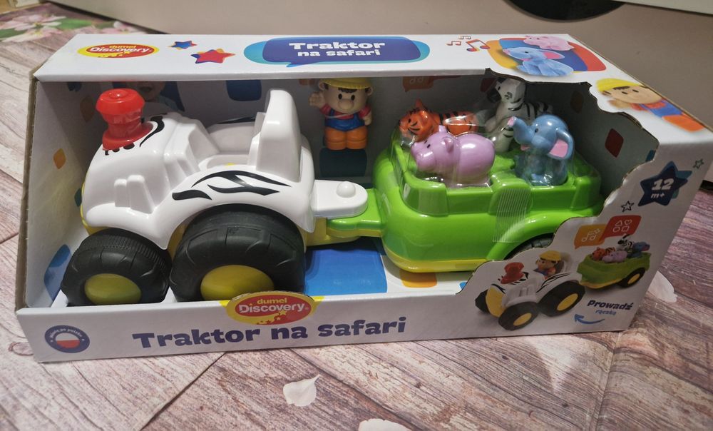 Traktor na safari