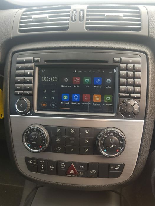 Rádios novos gps Mercedes Classe R W251 R280/R300/R320/R350/R500/R63