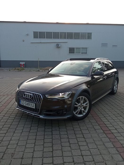 Audi A6 Allroad Quattro 2016 3.0 TDI V6 320KM bezwypadkowy  pełna opcja automat panorama salon polska