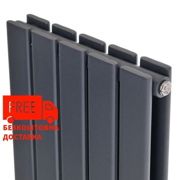 Вертикальний дизайнерський радіатор опалення Livorno II 5