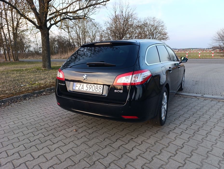 PEUGEOT 508 2.0 HDi•Ledy•Klima•Alusy•Panorama•Ładny Stan•OPŁATY NA ROK