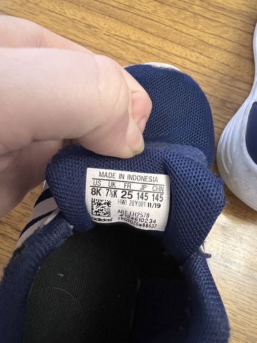 Кросівки адідас сині