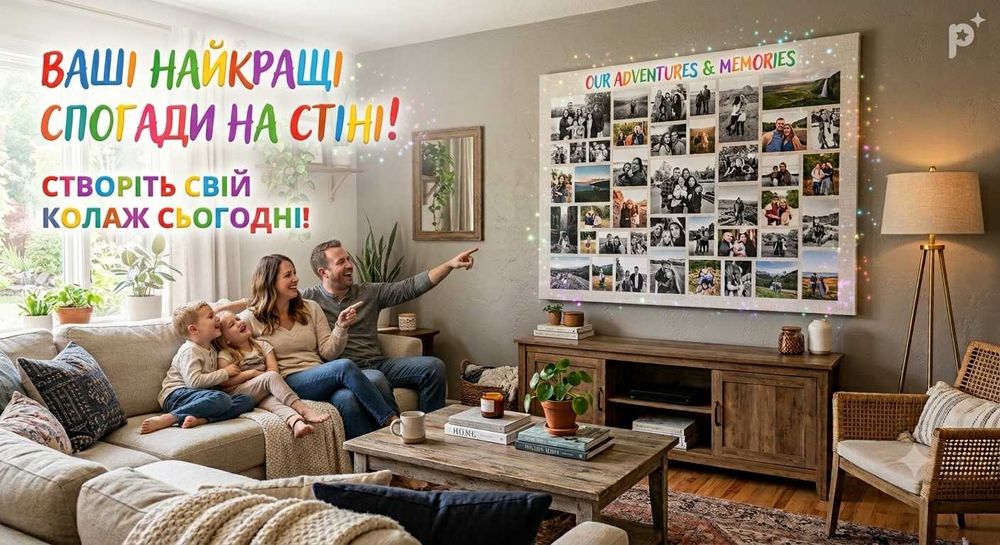 Фотоколаж у подарунок