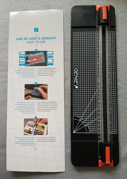 Praktycznie Nowa gilotyna do papieru Genie SC 322