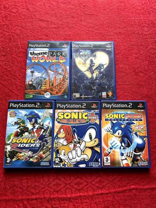 lote de jogos PS2