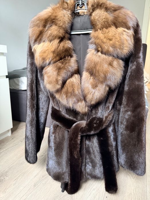 Норкова шуба blackglama з соболем
