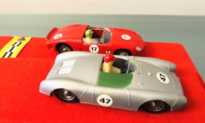 Verem Lê Mans Retro - Ferrari + Panhard DB 1/43 como novo