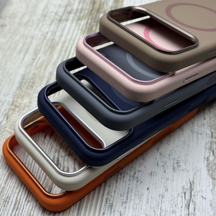 Чехол софттач Fibra Silicone OmniMag на iPhone 17 Pro Max/ 17 Pro Чохол
