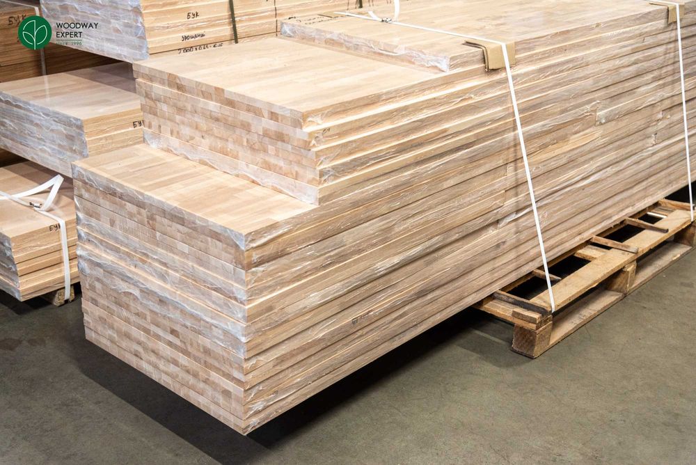 Щит Дуб, Ясен, Бук, Вільха, Сосна - зрощений, цільноламельний