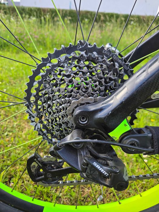 # NS Snabb E1 carbon 27.5" roz. M, 13.7kg, Fox, x-fusion, GX Eagle #