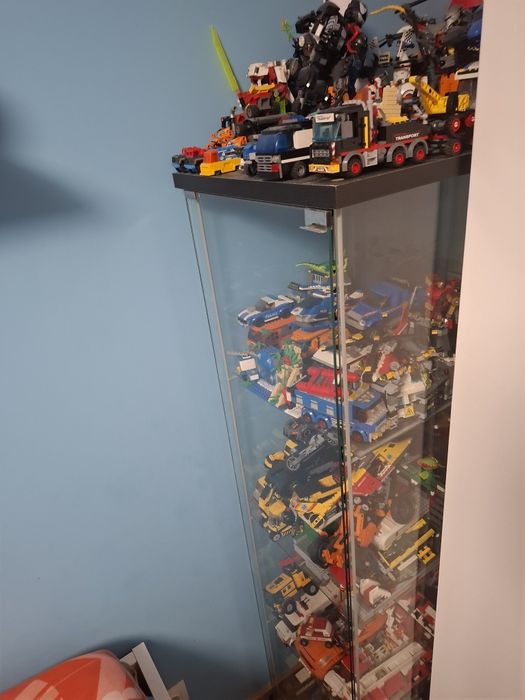 Várias legos montados