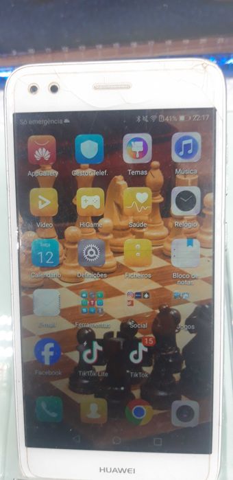 Huawei Y6 2017 modelo l22 ler discrição.