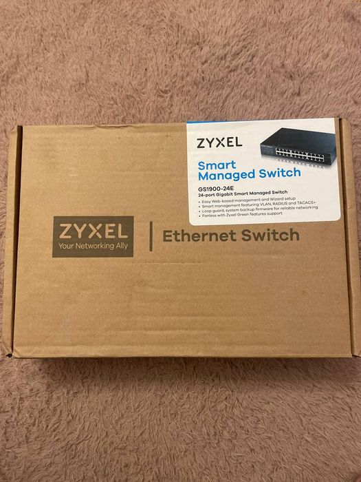 NOWY przełącznik Zyxel GS1900-24E