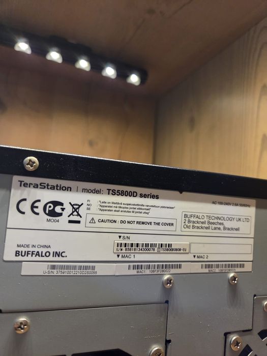 Serwer plików NAS Buffalo TeraStation 5800D / 5800DWR