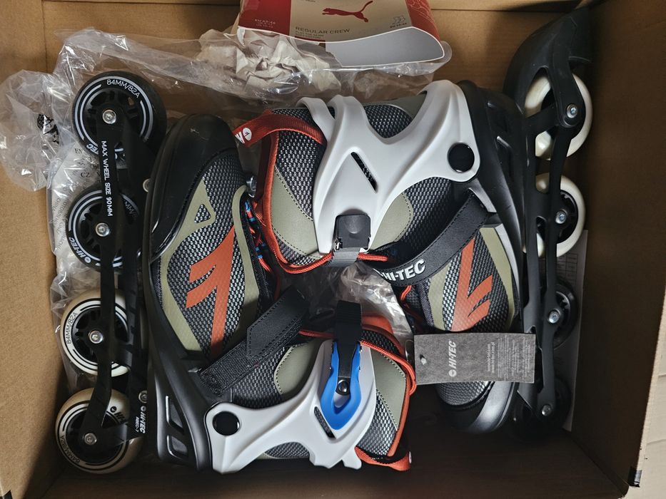 Rolki HI-TEC z pudełkiem