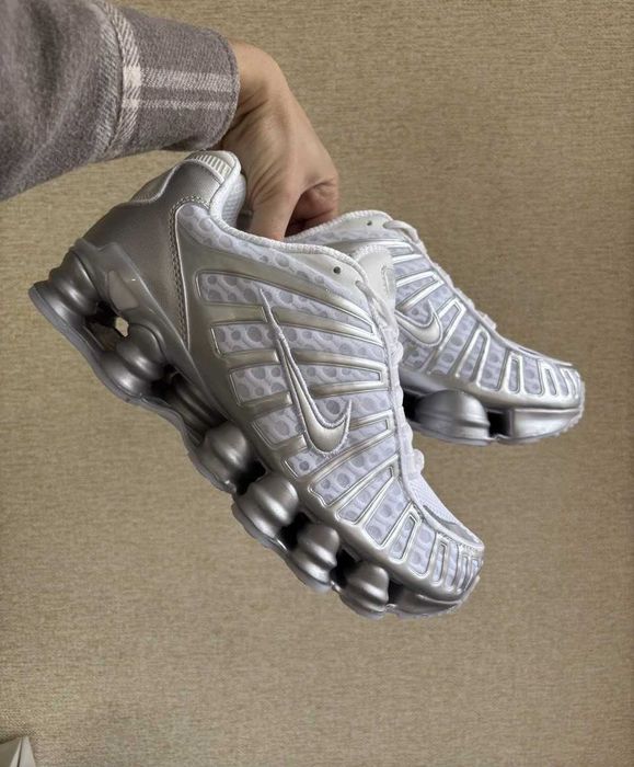 SALE! Nike Shox TL Silver Metallic Grey 40 41 42 43 44 45 46 шокси