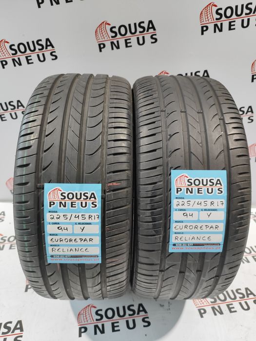 2 pneus como novos 225-45R17 - Oferta dos Portes