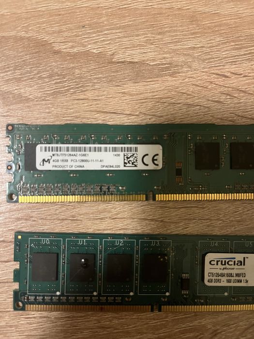 Оперативная память 8 GB DDR3 4/2