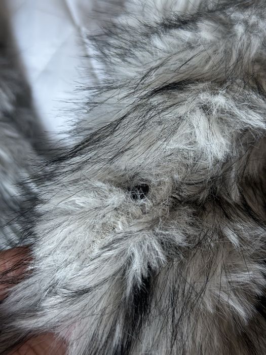 Нова еко шубка , сіра шуба