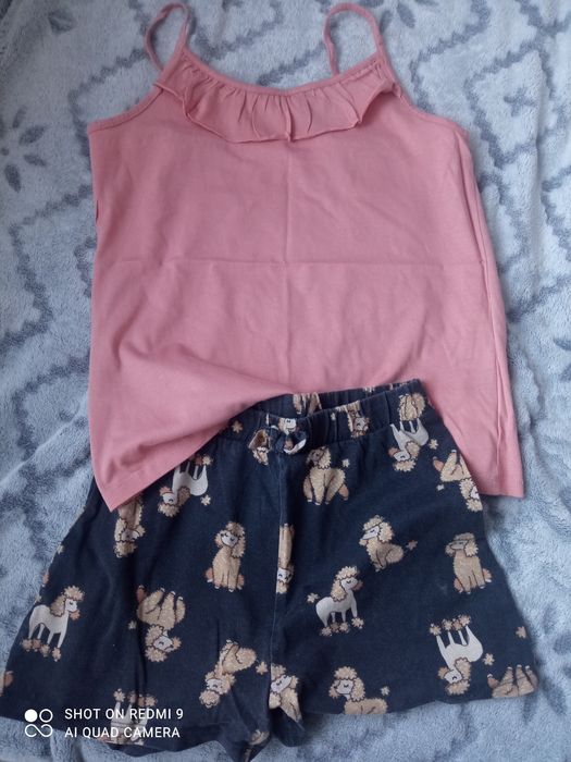 Zestaw na lato H&M r.  134/140