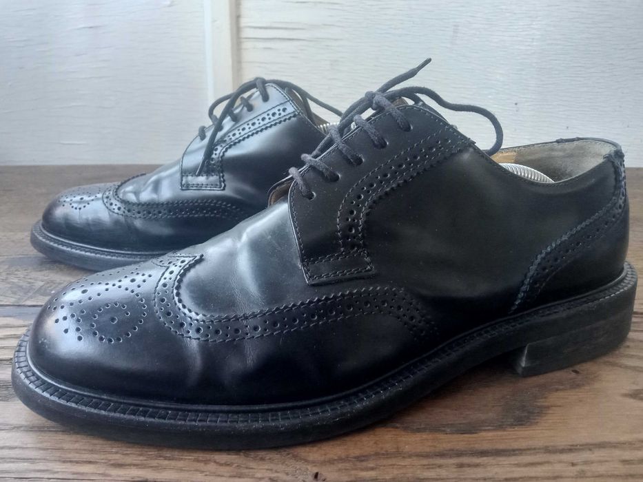 Navy boot якісні шкіряні броги черевики 28,5-29 см