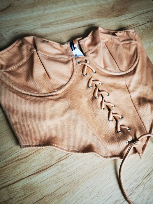 Gorset prążkowany Tezenis 85B