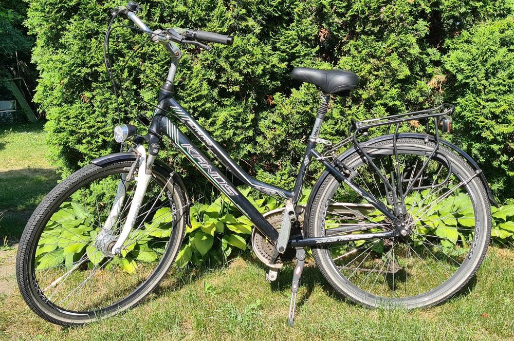 Rower miejski Kands Elite Pro Grafitowy Rama 17"