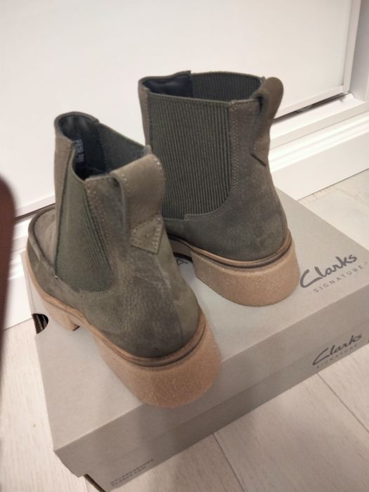 Челсі Clarks. Жіночі челсі кларкс, Clarks.Демісезонні  черевики Clarks