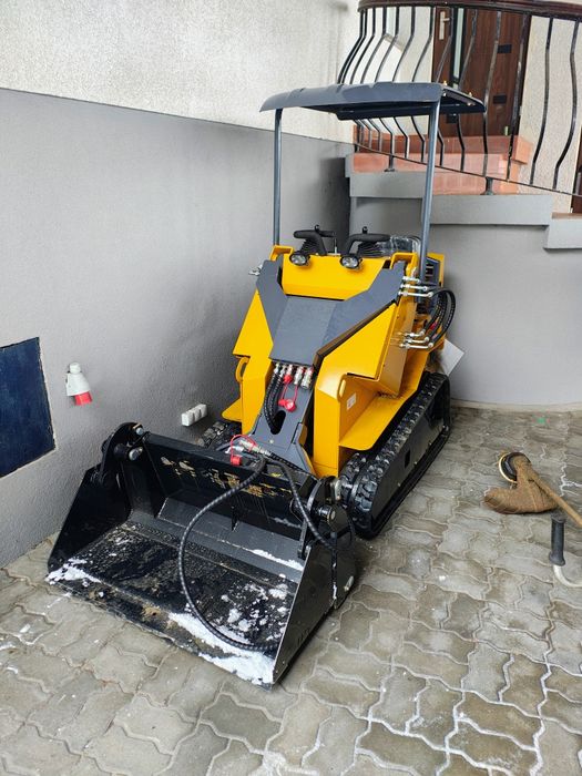 Wynajem Mini Ładowarki łyżka krokodyl gąsiennica