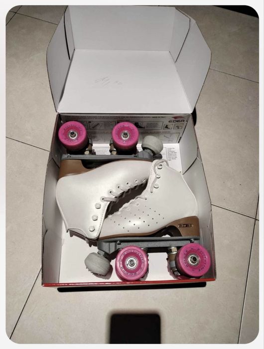 Patins branco EDEA ESORIO