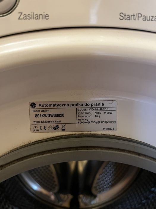 LG Direct Drive 8kg WD-14440FDS