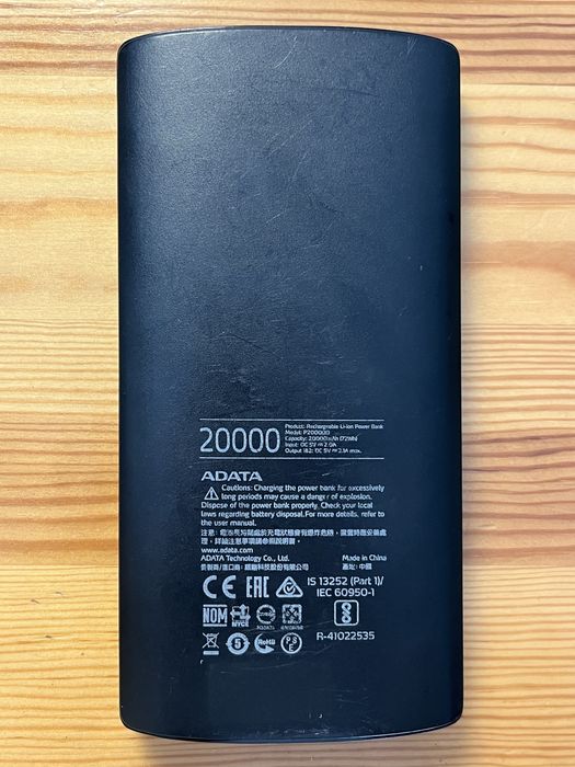 powerbank adata 20000mAh