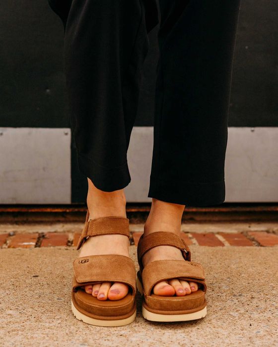 Босоножки/Босоніжки Ugg W Goldenstar Sandals Brown Оригінал / Chestnut Угги/Сандали Угг/Уггі