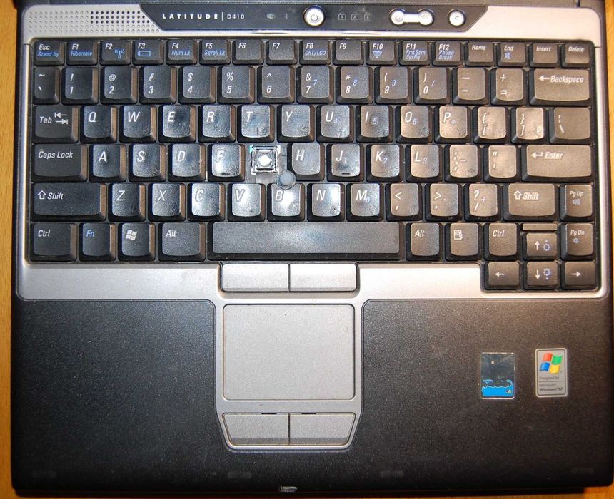 Ноутбук Dell LATITUDE D410 Windows ХР