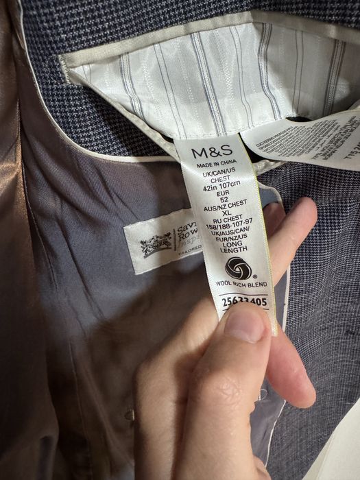 Marynarka Marks&Spencer wełna / len 54