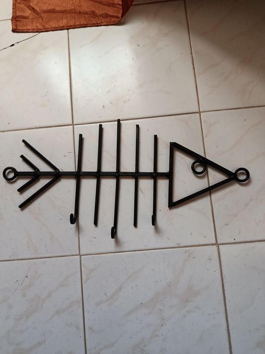 Cabide peixar ferro
