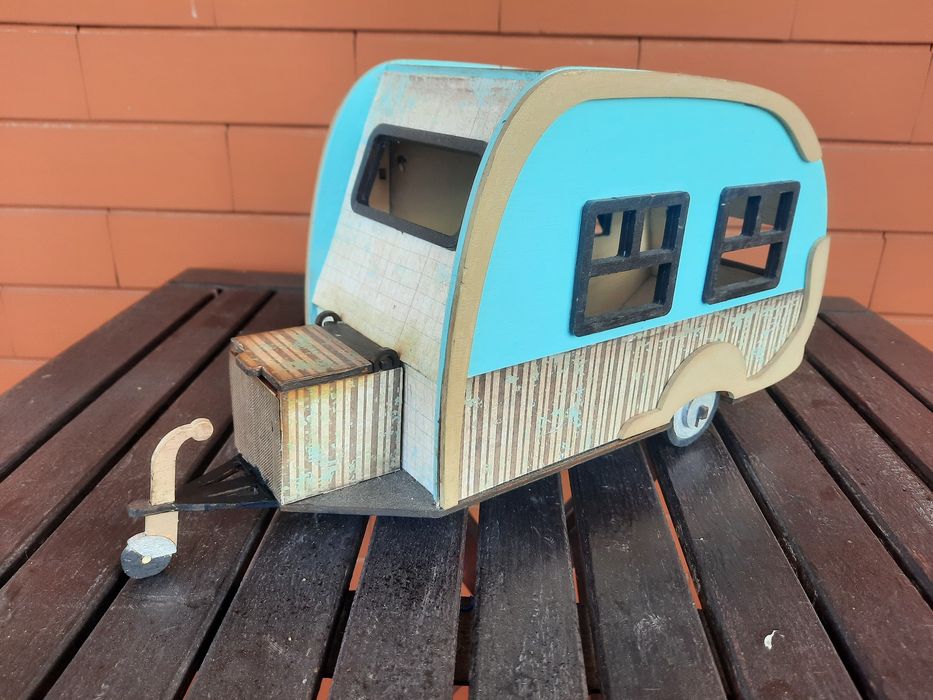 Caravana (maquete)-  Vintage