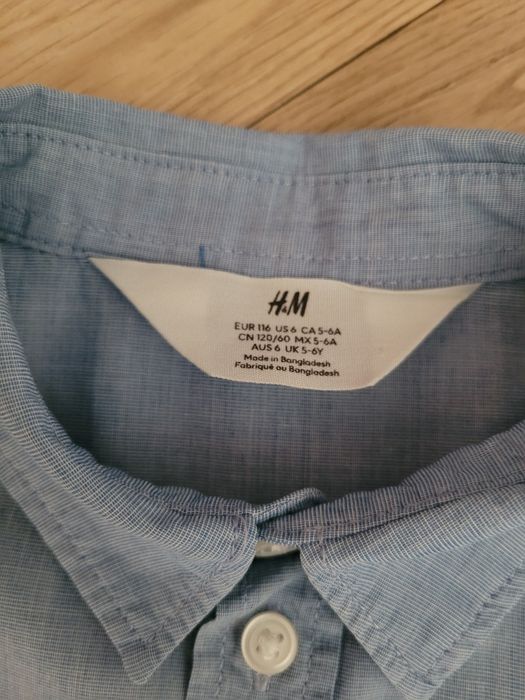 Koszula chłopięca H&M r. 116