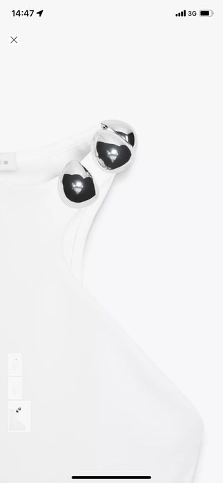 Боді-халтер  Zara L Новий