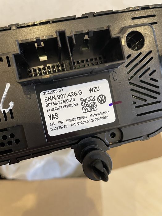 Панель кондиционера vw jetta 7 tiguan 2 / 2022 год